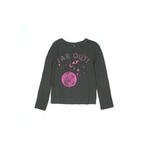 NWT Gap Kids Girls‎ Space Graphic Tee in Gray Size XL